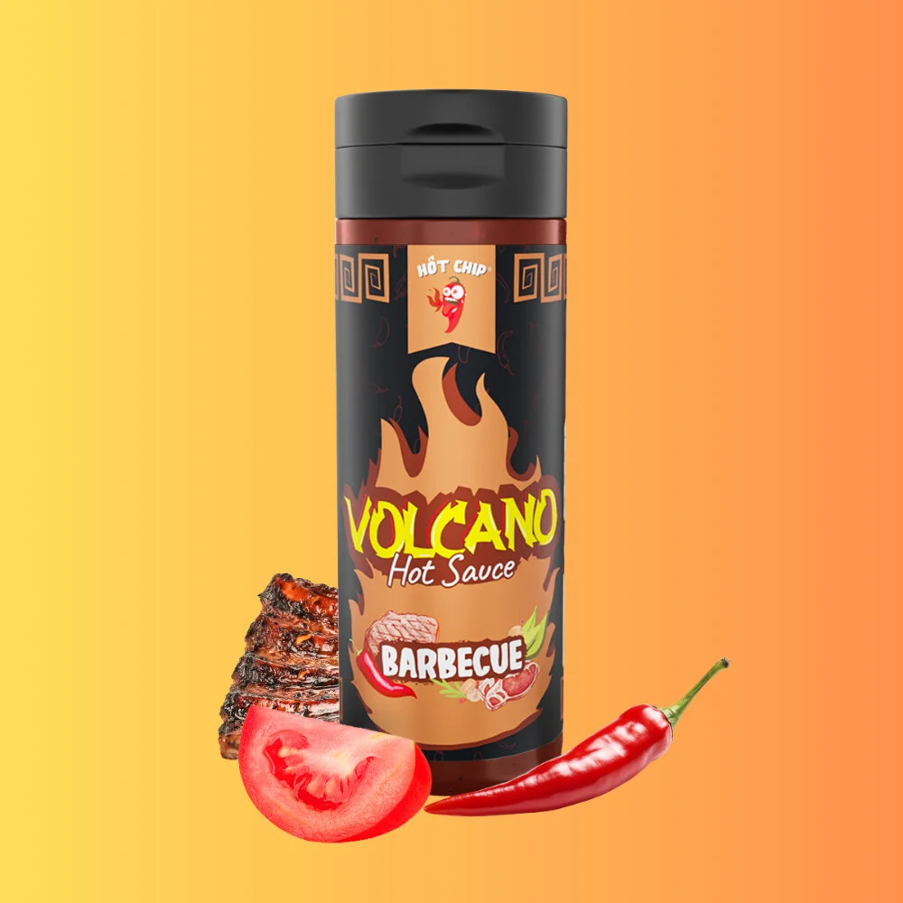 Hot Chip Volcano Hot Sauce Barbecue 270ml