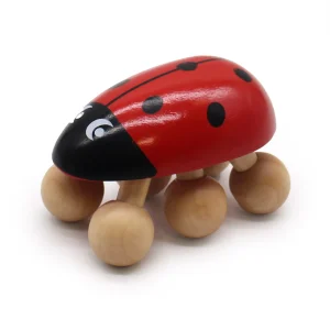Wooden Ladybug Massage Tool