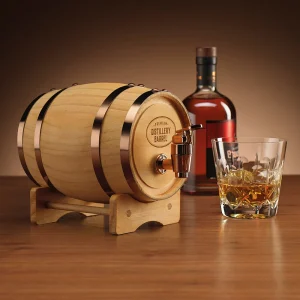 Whiskey Barrel Dispenser