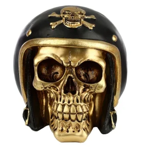 Gold Skull Decoration