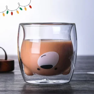 Aranyos pandás pohár