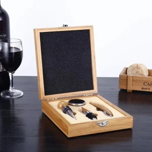 Gift Box with 4 Wine Accessories
