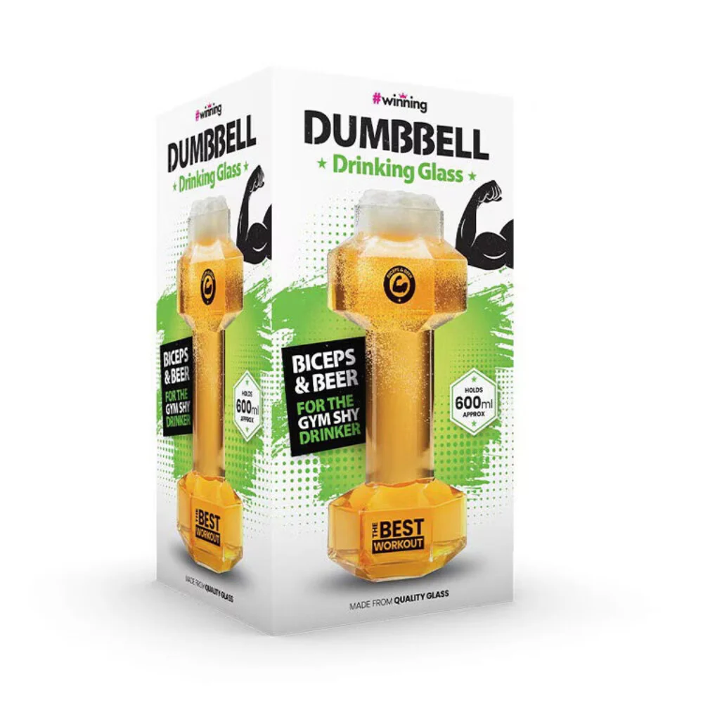 Dumbbell Beer Mug