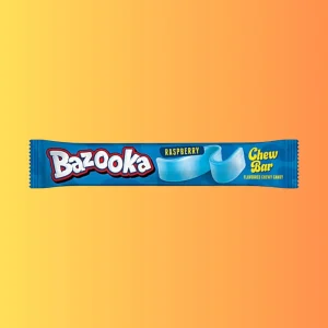 Bazooka Chew Bar Raspberry 14g