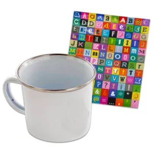 Magnetic Mug with Letters