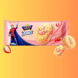 Prince Strawberry Biscuit 92g CHN