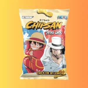 Ultra Pop Chips Chicken & Lemon One Piece Luffy VS Lucci 110g