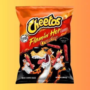 Cheetos Flamin' Hot Crunchy Chips 226g