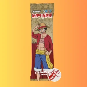 Gumisan One Piece Luffy Strawberry Laces Candies 75g