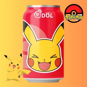 QDol Pokémon Pikachu Strawberry Sparkling Water 330ml CHN