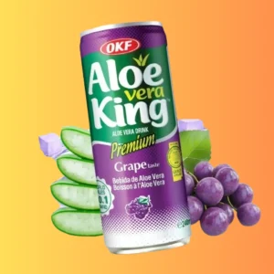OKF Aloe Vera King Grape Drink 240ml KOR