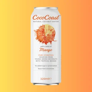 CocoCoast Natural Coconut Water Mango 320ml VN