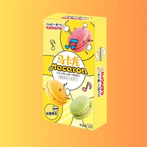 Gangfu Creamy Popping Candy Macarons 50g CHN