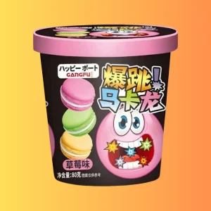 Amos Strawberry Roses Shaped Peelable Gummy 65g CHN