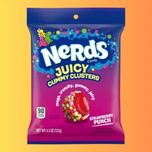 Nerds Juiced Gummy Clusters Strawberry Punch 127g