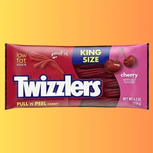 Twizzlers Pull 'n' Peel Cherry King Size 119g