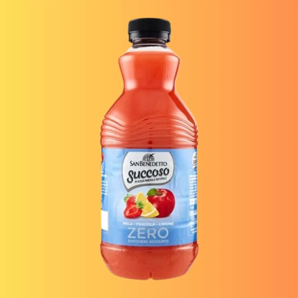 San Benedetto Succoso Zero Apple Strawberry Lemon 900ml